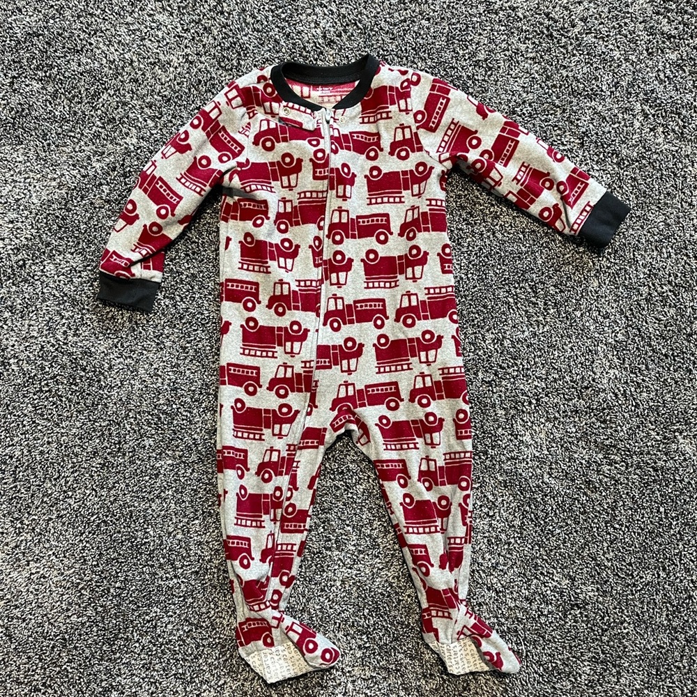 Fire Truck Fleece Sleeper